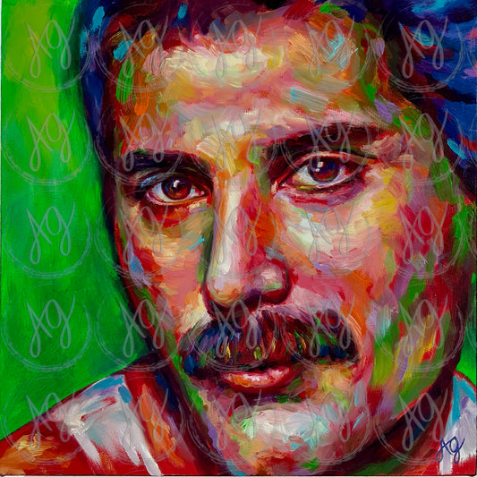 Toile "Freddie Mercury"